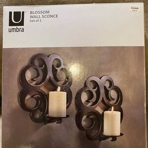 2 pc wall sconce